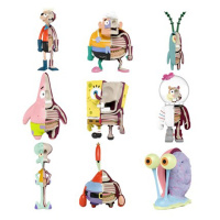 海绵宝宝盲盒派大星蟹老板半解剖创意玩偶摆件手办公仔 【确认基础九款】各1只送礼品