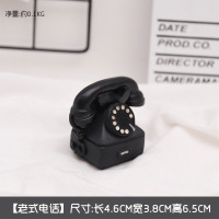 老式录音机复古收音机电话机相机摆件ins拍照道具摆拍装饰拍摄道具摄影道具 复古电话机