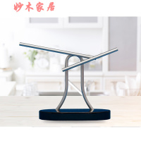 钢铁侠混沌摆混沌摆牛顿摆永动机钢铁侠高档创意商务礼品家居反重力摆件转动杆