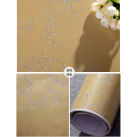 厨房柜门贴纸橱柜门贴纸旧家具翻新贴纸自粘烤漆冰箱厨房橱柜衣柜子贴柜防水贴膜5米长 5米60cm香槟色镭射 中