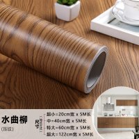 家具翻新贴纸衣柜橱柜子门贴纸波音软片防水自粘墙纸贴旧家具衣柜子书桌翻新贴纸木纹贴纸仿木 水曲柳木 超大