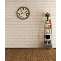 直播背景墙新款直播间装饰背景墙主播背景布3d直播间立体高清拍照直播背景布 明黄色按图1.5米宽2米高