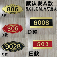 门牌号亚克力洗手间指示牌卫生间标识牌男女厕所标牌禁止吸烟提示牌办公室温馨标志小心地滑台阶 K35仓库 24.5x12cm