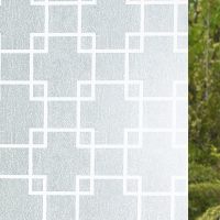 玻璃推拉门贴纸墙贴自粘透光不透明自粘磨砂玻璃贴膜防晒遮光膜卫生间移窗户贴纸窗花纸 9516 200x90cm