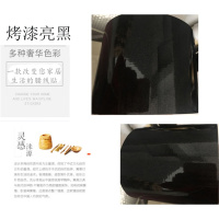 自粘pvc踢脚线导线防水腰线墙贴自粘踢脚线墙贴贴纸装饰黑白灰地角线pvc防水窗台腰线地砖波导线 烤漆亮黑-10米价 特大