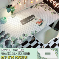 桌贴植物日记桌贴家居装扮ins房间布置桌面贴纸书桌网红ins可定制尺寸 白色ins格调桌贴 特大