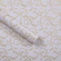 桌贴新书桌贴纸墙纸自粘墙纸壁纸防水厚自粘纸防水防水 墙壁纸 自 桔色10米金藤蔓 超大