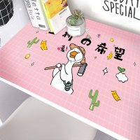 桌贴北欧火烈鸟ins桌贴宿舍寝室改造电脑桌面装饰贴纸防水自粘墙贴画 全村希望 大