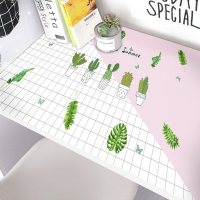 桌贴北欧火烈鸟ins桌贴宿舍寝室改造电脑桌面装饰贴纸防水自粘墙贴画 言叶之庭 大