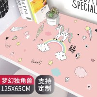 桌贴自粘防水网红可撕桌面ins风装饰学生宿舍旧桌子翻新书桌贴纸墙贴 梦幻独角兽 大