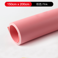 桌贴磨砂PVC背景板布摄影拍照纸直播道具纯色照相照网红拍摄ins摆拍墙摆件白色黑色灰色棚 1.5*2M粉色【不参与满送】
