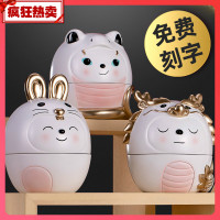 乳牙纪念盒宝宝生肖乳牙盒男女孩换牙保存盒创意儿童牙齿收藏纪念盒收纳盒子