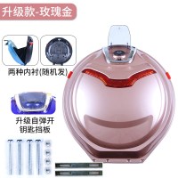 电动车后备箱摩托车尾箱电瓶电动车自行车个性后尾箱小龟车爱玛雅迪飞碟储物箱 玫瑰金色-飞碟尾箱