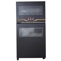 康宝消毒柜XDZ80-VA1桌面立式家用厨房消毒柜高温不锈钢消毒碗柜