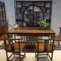逐鹿中原茶台桌椅组合茶台茶椅中式茶桌HR0208可选