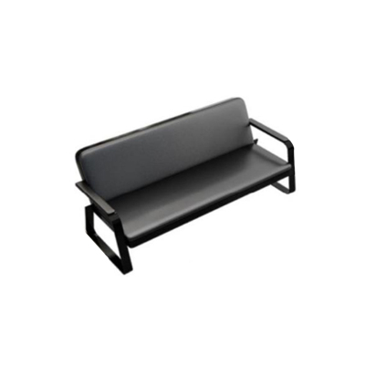 逐鹿中原办公沙发钢架脚沙发三人位沙发FD0289