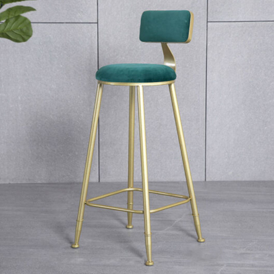 逐鹿中原轻奢吧椅YD0445休息椅吧椅报