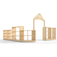 逐鹿中原区角柜幼儿园柜书柜储物柜XS00482组合柜1米(规格款式可选)