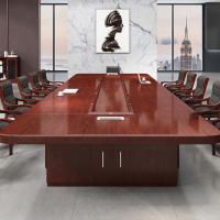 逐鹿中原5.6米会议桌办公桌洽谈桌XS0487