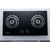 康宝燃气灶(液化气) 家用灶具 嵌入式台式两用灶具 一级能效灶具 玻璃面板灶具JZY-Q245-Y2