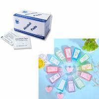 酒精消毒棉片眼镜片户外便携一次性清洁手机伤口100片75%湿巾 200片酒精棉+洗手液1瓶(随机)