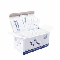 酒精消毒棉片眼镜片户外便携一次性清洁手机伤口100片75%湿巾 2盒装[共200片]