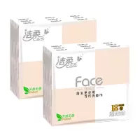学生擦脸手帕纸可湿水面巾纸随身装餐巾纸女便携式小包式纸巾|2条36包