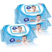 湿纸巾成人湿厕纸厕纸洁厕纸厕巾洁清洁卫生/家庭装湿|维达婴儿手口湿巾80抽(3包)