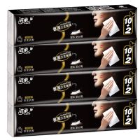 手帕纸4层可湿水纸巾古龙水百花香纸巾面巾纸小包餐巾纸批发|古龙香 2条24包