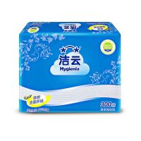 卫生纸400张压花卫生纸厕纸手纸平板卫生纸方包纸整箱实惠装|压花加韧300张4包