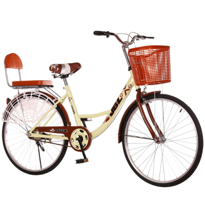 26寸24寸自行车成人男女式女士学生通勤复古自行车淑女公主单车
