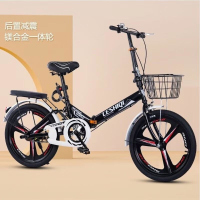 折叠自行车20寸轻便男女通用儿童学生迷你单车