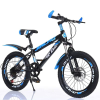 儿童自行车学生车18-20-22-24寸减震双碟刹变速车山地车