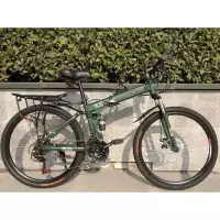 自行车折叠山地车变速自行车26寸24寸男女单车越野山地车折叠单车