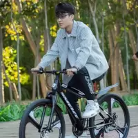 自行车山地车越野男女减震变速轻便单车青少年学生公路赛车