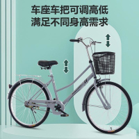 工厂直发24寸26寸男女式单速自行车城市轻便休闲单车学生代步车