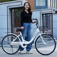 自行车通勤单车轻便男女款自行车中大学生自行车款20-22-24寸