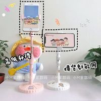 vbnm少女心升降手机支架桌面网课神器直播俯拍可爱韩风ins看电视支架