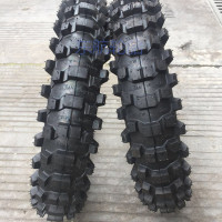 适用越野摩托车轮胎70/100-17-19后90/100-14-16寸内外胎 70/100-19深齿外胎