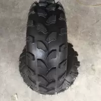 适用沙滩车轮胎四轮摩托大小公牛6/7/8/10/12寸真空轮胎毂改装车配件 21X7-8拖花