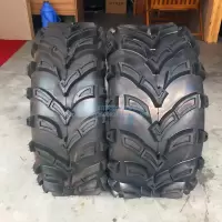 适用沙滩车12寸轮胎 大公牛农夫车25X8-12寸25X10-12寸耐磨轮胎A字花 25X10-12公路