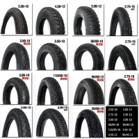 适用摩托车轮胎电动车胎3.00 3.50 110/90/90-10 2.75-18外胎内胎 4.50-12外胎