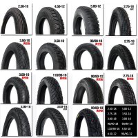 适用摩托车轮胎电动车胎3.00 3.50 110/90/90-10 2.75-18外胎内胎 2.75-18后轮外胎