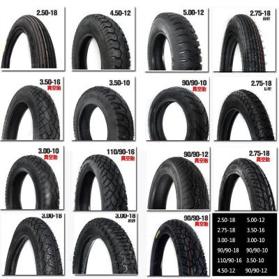 适用摩托车轮胎电动车胎3.00 3.50 110/90/90-10 2.75-18外胎内胎 3.00-10真空胎