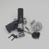 适用适用于适用新大洲本田踏板摩车托车SDH125T-31裂行套锁 RX125电锁开关 套锁