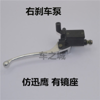 适用适用于仿福喜仿巧格仿迅鹰125摩托车 电动车刹车泵 电摩碟刹车上泵 仿迅鹰右泵