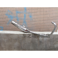 适用适用于JYM125YBR天剑排气管 天剑K消声器 烟通 排气筒 国一国二款