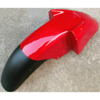 适用适用钻豹HJ125K-A锐爽EN125-2/2A/2E/2F/3E/3F/150 前泥板 挡泥板 红色挡泥板