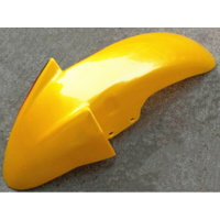 适用适用钻豹HJ125K-A锐爽EN125-2/2A/2E/2F/3E/3F/150 前泥板 挡泥板 黄色挡泥板