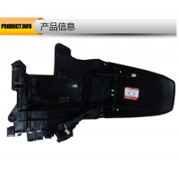 适用适用豪爵宇钻踏板车外壳HJ125T-10A10C头罩 面板前围大灯烤漆 后挡泥板